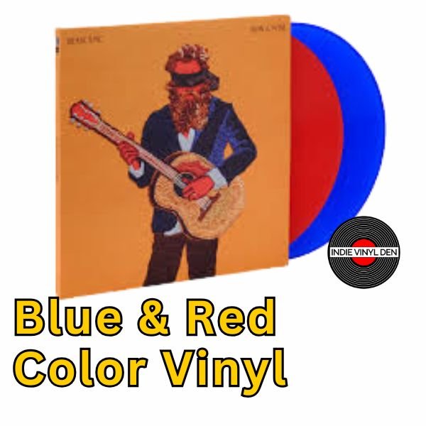 Iron & Wine - Beast Epic - Deluxe 2LP red & blue vinyl with alternate artwork