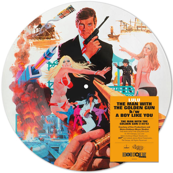 James Bond The Man With The Golden Gun Picture Disc Vinyl Record
