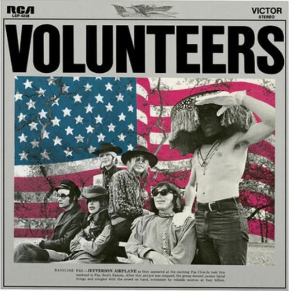 Jefferson Airplane - Volunteers - Blue Color Vinyl Record 180g Import