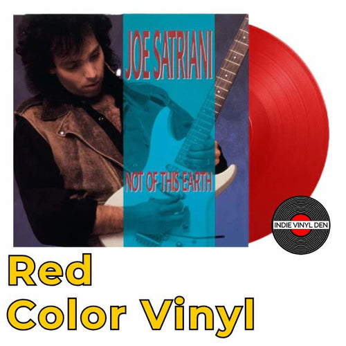 Joe Satriani - Not of this Earth - Red Color Vinyl Record 180g Import