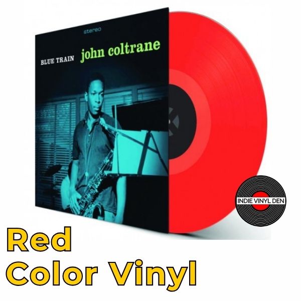John Coltrane - Blue Train - Red Color Vinyl Record