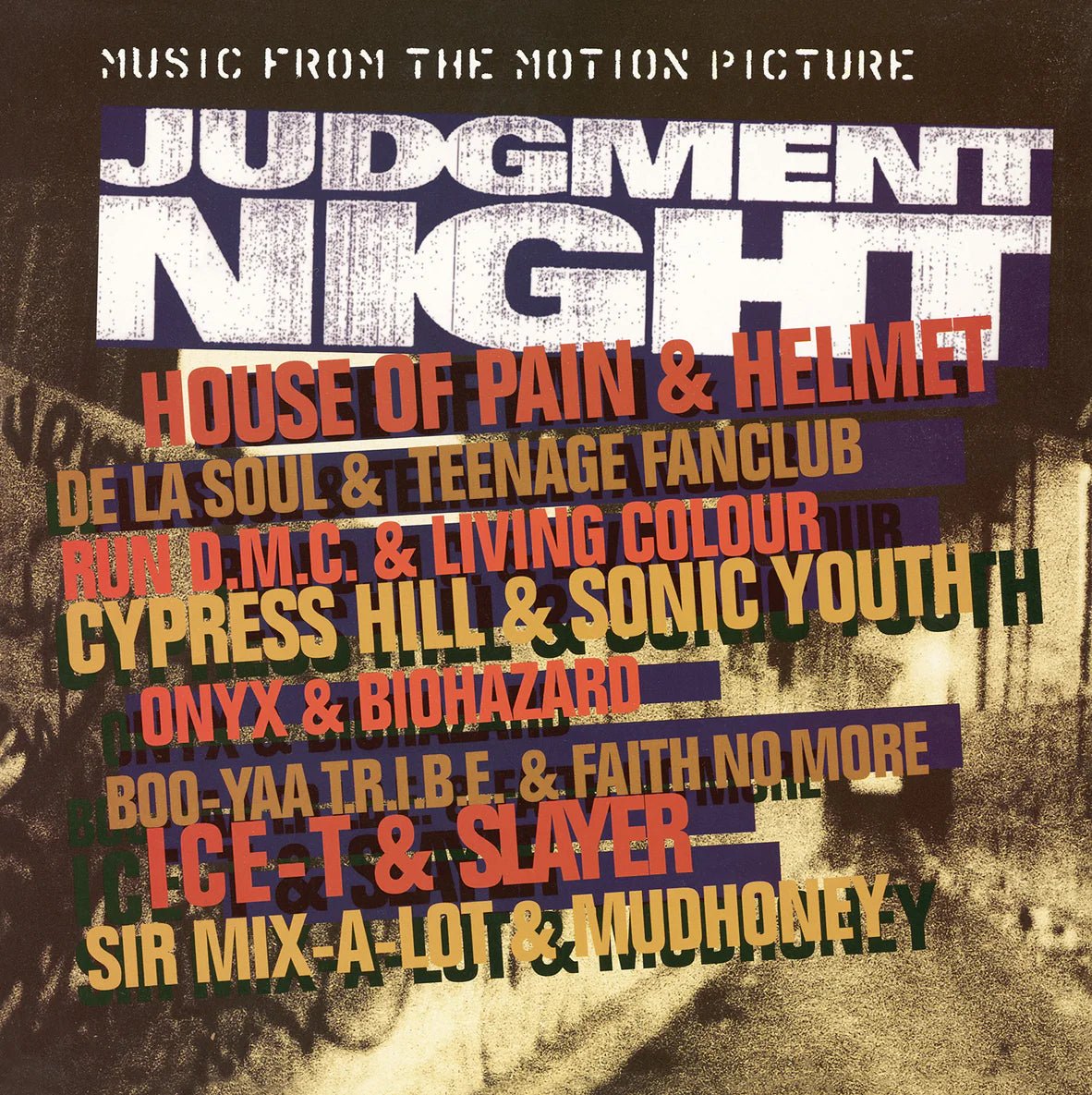 Judgment Night Original Soundtrack Vinyl Record 180g Import