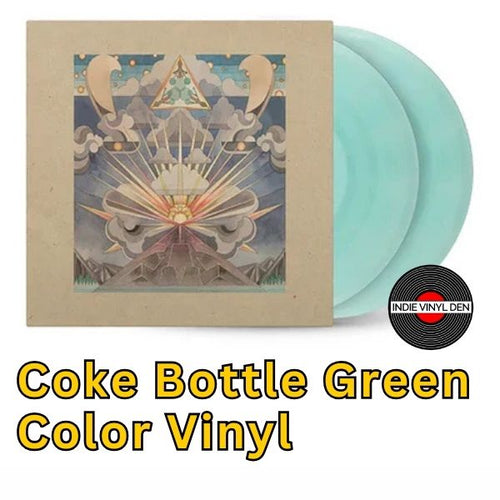 Junip - Fields - 2LP Coke Bottle Green Color Vinyl Record