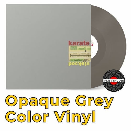 Karate - Pockets - Opaque Grey Color Vinyl Record