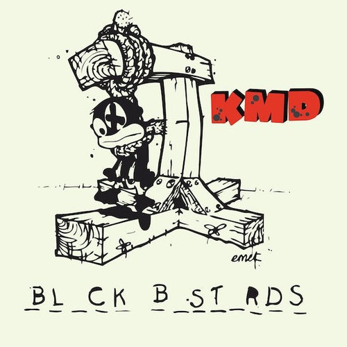 KMD - Black Bastards - Red Color Vinyl Record 2LP