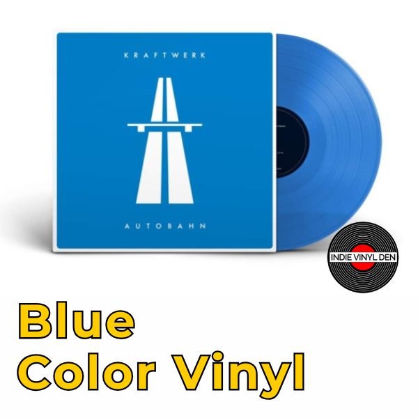 Kraftwerk - Autobahn - Blue Color Vinyl Record