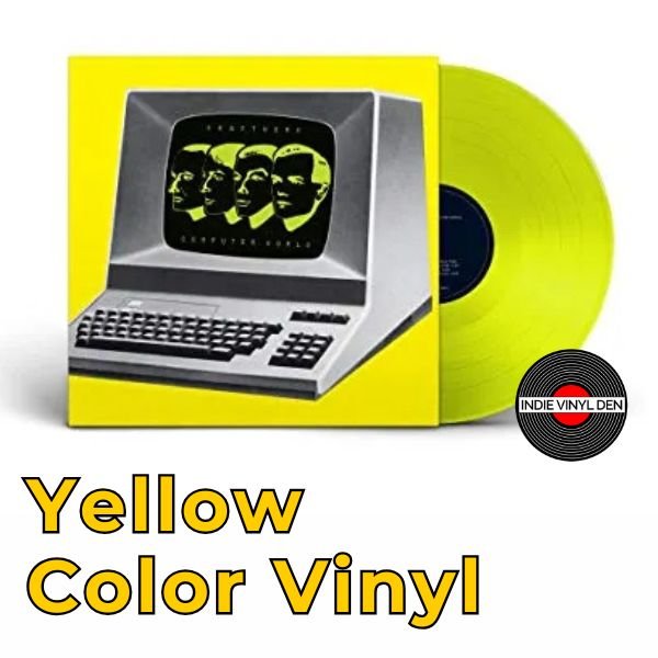 Kraftwerk - Computer World  - Neon Yellow Color Vinyl Record