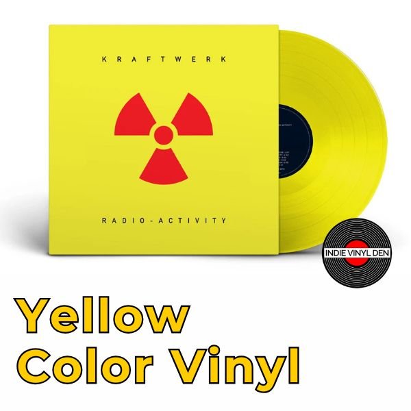 Kraftwerk - Radio-activity - Yellow Color Vinyl Record
