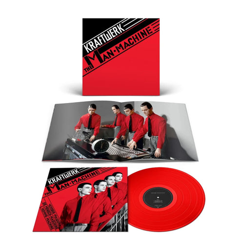 Kraftwerk - The Man Machine - Red Color Vinyl Record