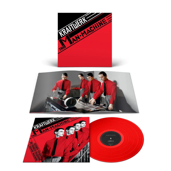 Kraftwerk - The Man Machine - Red Color Vinyl Record