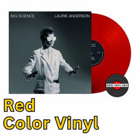 Laurie Anderson - Big Science - Red Color Vinyl Record - Indie Vinyl Den