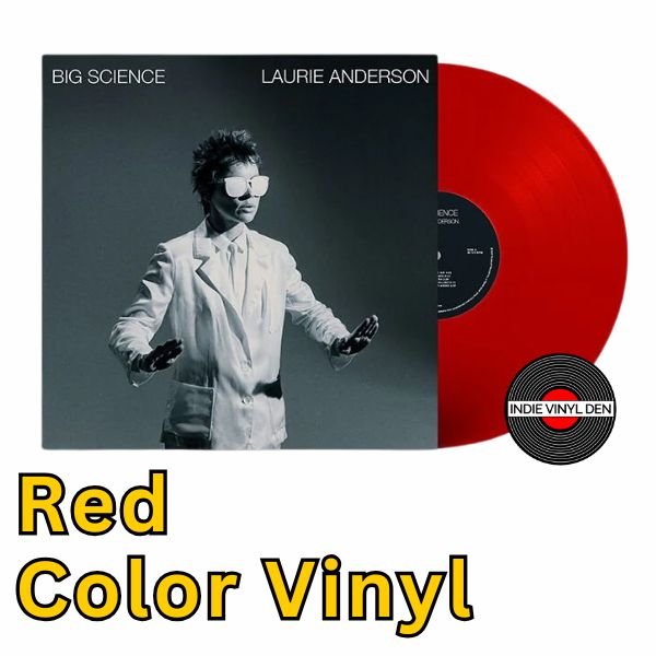 Laurie Anderson - Big Science - Red Color Vinyl Record - Indie Vinyl Den