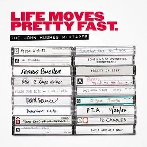 Life Moves Pretty Fast: The John Hughes Mixtapes - Var. Artists- Red Color Vinyl 6LP Box Set Import