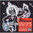 Los Straitjackets - Supersonic Guitars in 3-D - RED & BLUE SWIRL Color Vinyl Record