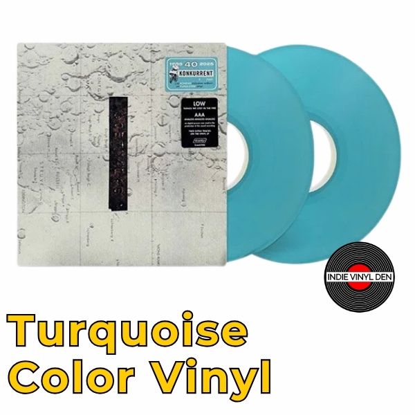 Low - Things We Lost In The Fire - Turquoise Color Vinyl Record 2LP