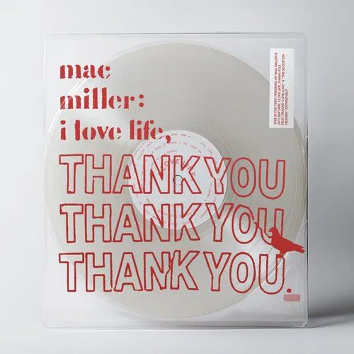 Mac Miller - I Love Life, Thank You - Clear Color Vinyl Record *