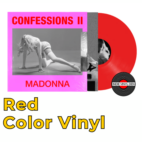 Madonna Confessions II  - Red Color Vinyl Record