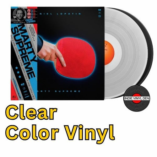 Marty Supreme (Original Soundtrack) - Daniel Lopatin - Clear 2LP Vinyl Record [Pre-Order]