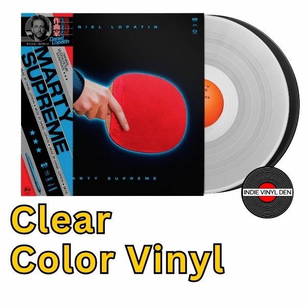 Marty Supreme (Original Soundtrack) - Daniel Lopatin - Clear 2LP Vinyl Record [Pre-Order]