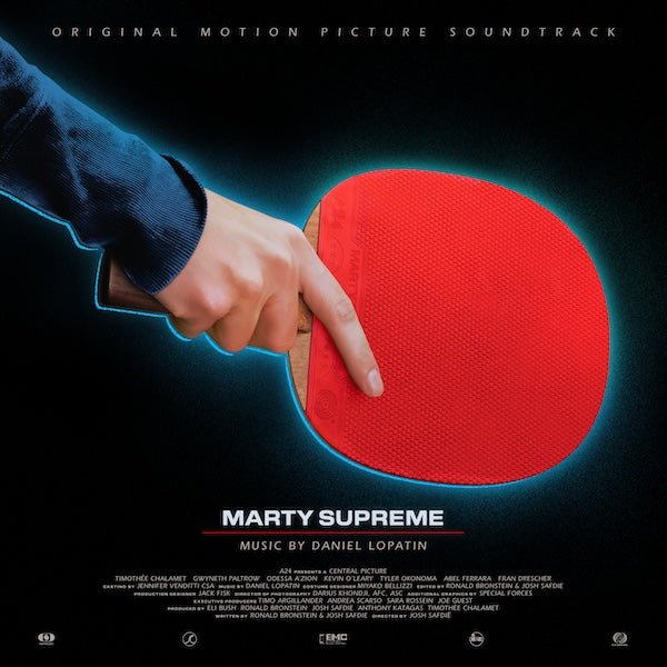 Marty Supreme (Original Soundtrack) - Daniel Lopatin - Clear 2LP Vinyl Record [Pre-Order]