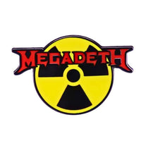 Megadeth Radioactive - Enamel Pin - Indie Vinyl Den