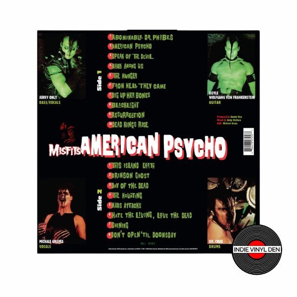 Misfits - "American Psycho" Halloween Edition - Color Vinyl + EXTRAS