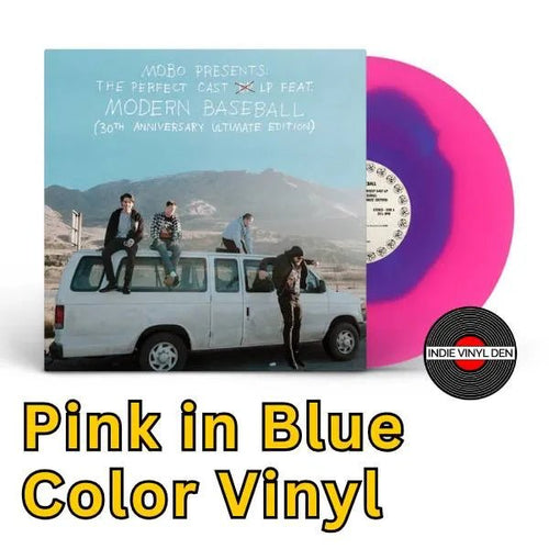 Modern Baseball - MOBO Presents: The Perfect Cast - Pink & Blue Color Vinyl Record [Pre - Order] - Indie Vinyl Den