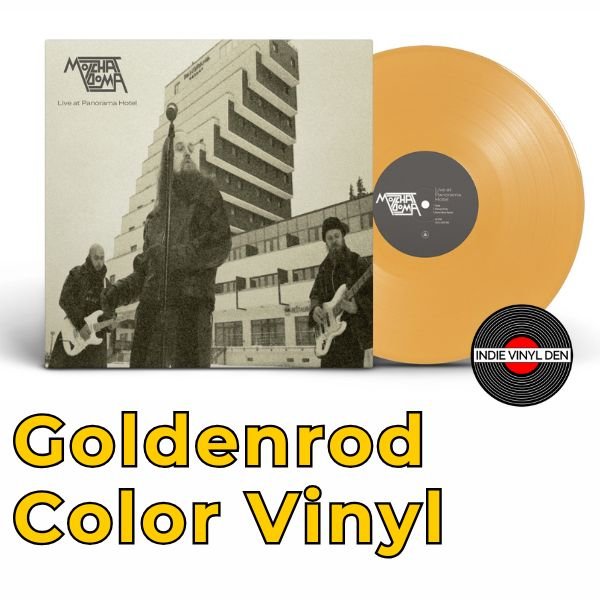 Molchat Doma - Live at Panorama Hotel - Goldenrod Color Vinyl Record