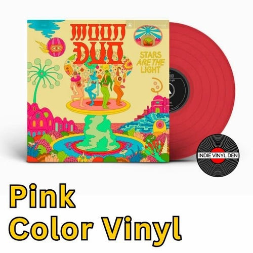 Moon Duo - Las estrellas son la luz - Vinilo de color rosa
