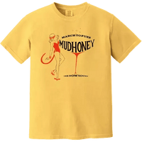 Mudhoney - Los Playboys Yellow T-shirt - Indie Vinyl Den