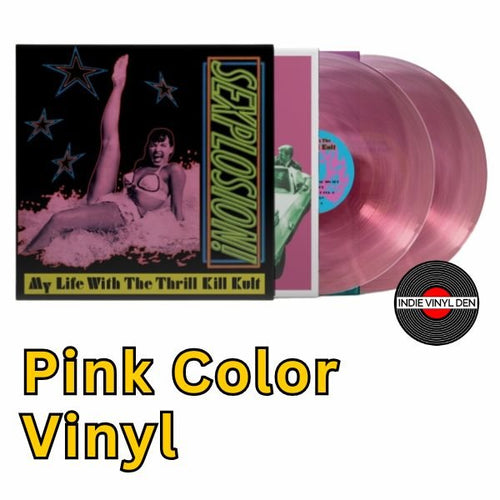 My Life With the Thrill Kill Kult Sexplosion! 2LP Pink Color Vinyl Record *