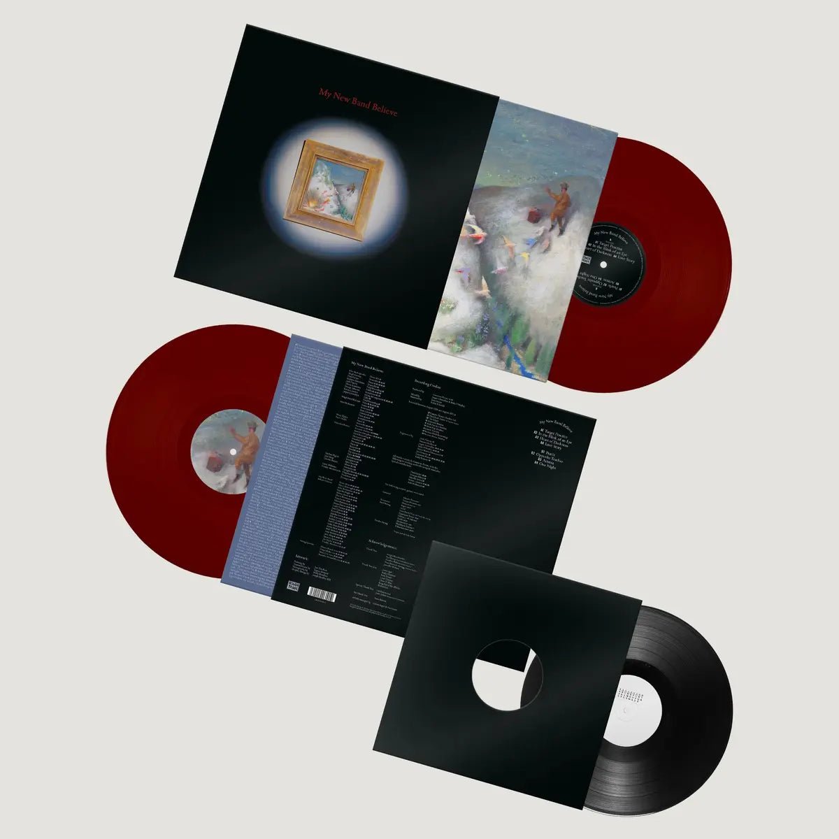 My New Band Believe - Oxblood Red Color LP+10" Vinyl