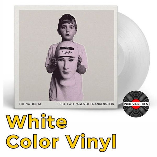 National, The - First Two Pages of Frankenstein - White Color Vinyl Record