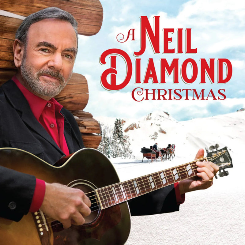 Neil Diamond A Neil Diamond Christmas Gold Color 2LP Vinyl Record