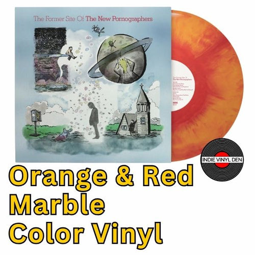 New Pornographers, The - The Former Site Of - Orange & Red Marble Color Vinyl
