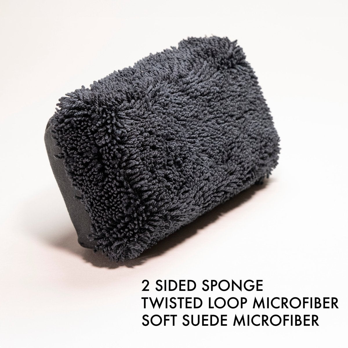 New Two Sided Microfiber Fabric Covered Cleaning Pad (2 Pack)