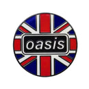 Oasis Union Jack Round - Enamel Pin