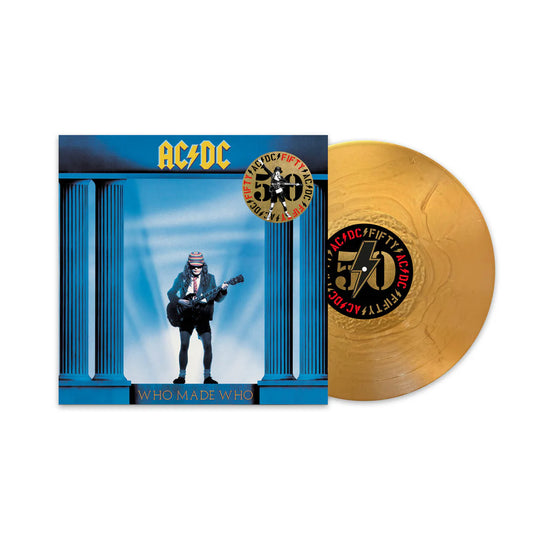 AC/DC - Who Made Who (50th Anniversary) - Gold Color Vinyl