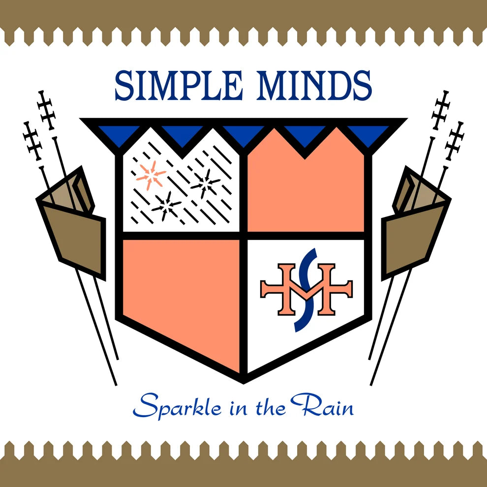 Simple Minds - Sparkle in the Rain - Transparent Blue Vinyl Color Vinyl Record