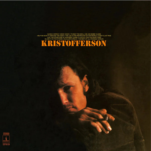 Kris Kristofferson - Kristofferson -  Orange Color Vinyl Record 180g Import