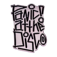 Panic at the Disco logo - Enamel Pin - Indie Vinyl Den