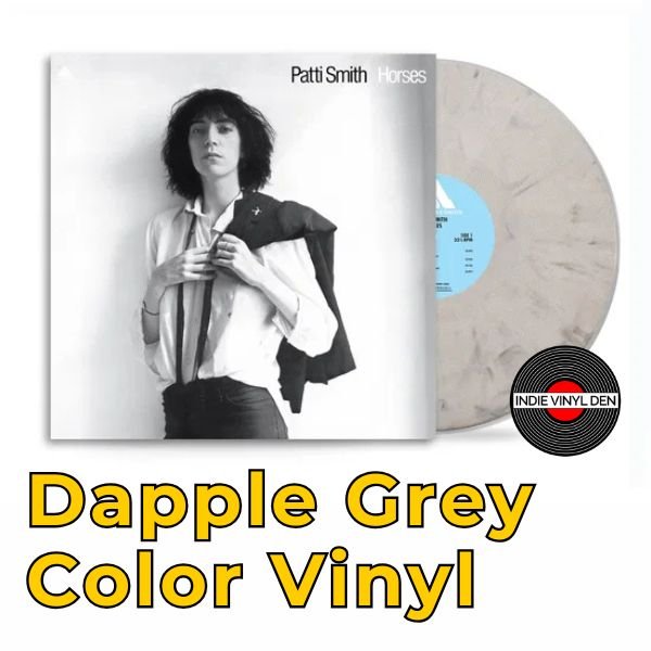 Patti Smith - Horses - Dapple Grey Color Vinyl Record