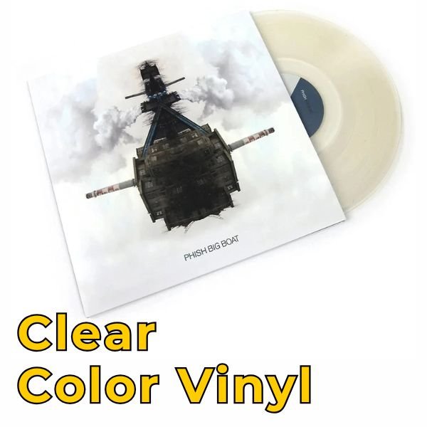 Phish - Big Boat - Clear Color Vinyl Record