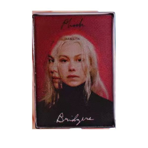Phoebe Bridgers Punisher Dark Face - Enamel Pin - Indie Vinyl Den