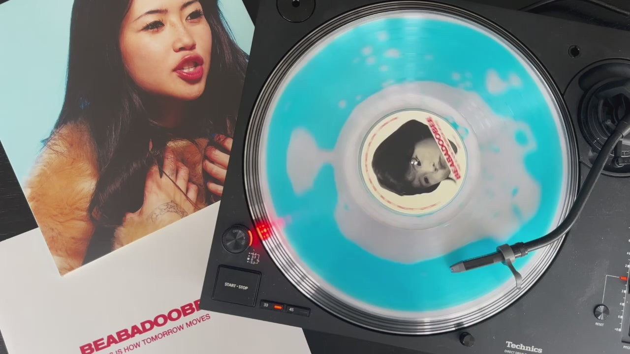 beabadoobee - This Is How Tomorrow Moves - Blue Liquid Filled Vinyl Record