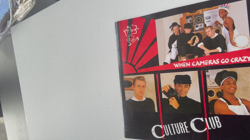 Culture Club 1983 When Cameras Go Crazy - Japanese Vintage Concert Tour Book