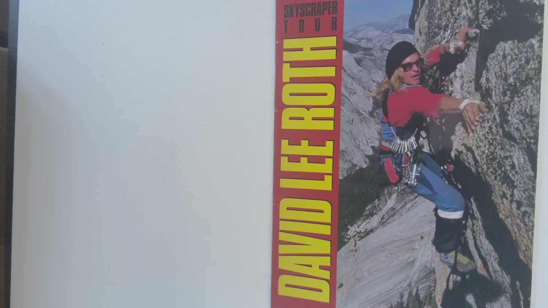 David Lee Roth 1988 Tour - Japanese Vintage Concert Tour Book
