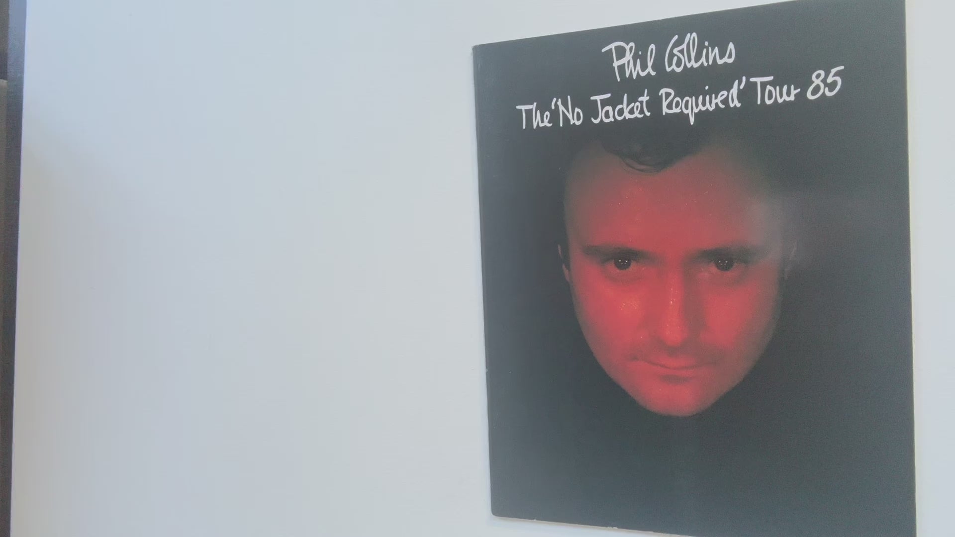 Phil Collins No Jacket Required Tour 85 - Japanese Vintage Concert Tour Book