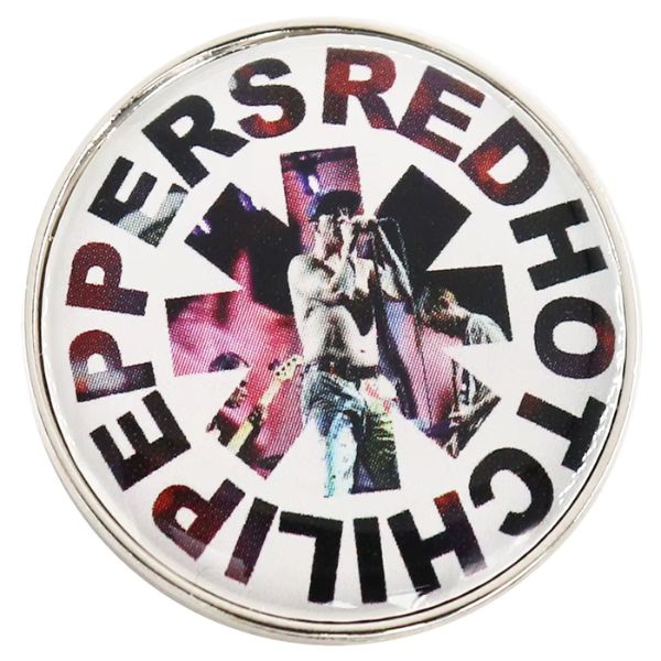 Red Hot Chili Peppers White Live - Enamel Pin