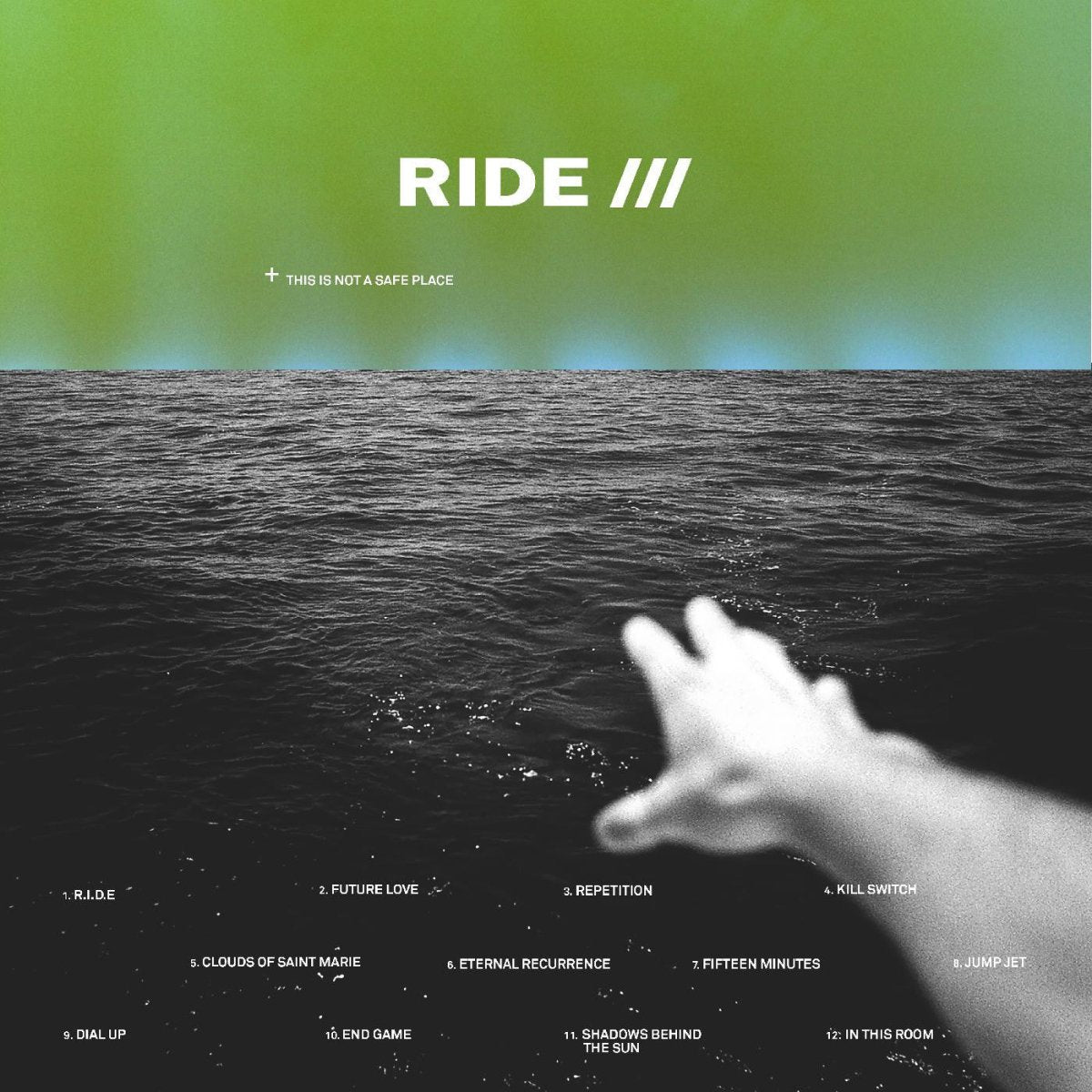 Ride - This Is Not A Safe Place - SILVER Color Vinyl Record